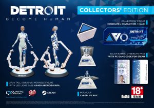 Detroit: Become Human [Collector's Edition], PC, Windows, release date, features, price, pre-order, Asia, Detroit Become Human, Collector’s Edition, Code in a Box, Multi-language, Quantic Dream