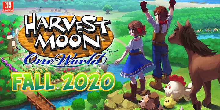 Harvest Moon: One World, Harvest Moon, Rising Star Games, trailer, features, NGPX, Europe, North America, US, Nintendo Switch, Switch, game