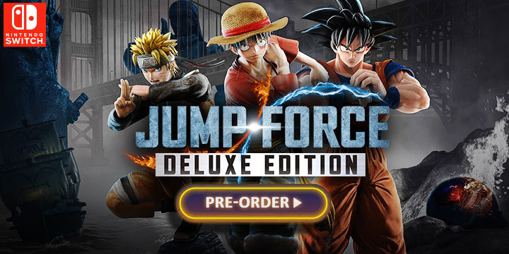 Jump Force, PlayStation 4, Xbox One, Nintendo Switch, Switch, gameplay, features, update, news, Jump Force Deluxe Edition, Bandai Namco, Character Pass 2, pre-order, US, EU, Japan