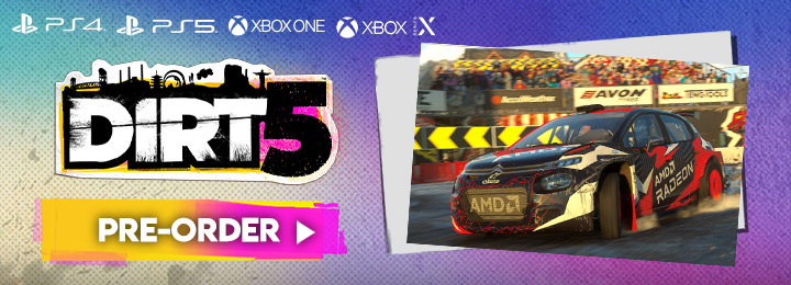 Dirt 5, DiRT 5, XONE, Xbox One, PS4, Xbox X Series, PS5, PlayStation 5, PlayStation 4, EU, Europe, Release Date, Gameplay, Features, price, pre-order now, Codemasters, trailer, screenshots, Asia, North America, Dirt series