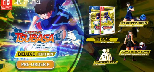 Captain Tsubasa: Rise of New Champions, PS4, PlayStation 4, Bandai Namco Entertainment, Nintendo Switch, Europe, release date, features, price, pre-order now, trailer, Captain Tsubasa game 2020, Deluxe Edition, Captain Tsubasa: Rise of New Champions Deluxe Edition, Captain Tsubasa Deluxe Edition