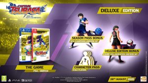 Captain Tsubasa: Rise of New Champions, PS4, PlayStation 4, Bandai Namco Entertainment, Nintendo Switch, Europe, release date, features, price, pre-order now, trailer, Captain Tsubasa game 2020, Deluxe Edition, Captain Tsubasa: Rise of New Champions Deluxe Edition, Captain Tsubasa Deluxe Edition