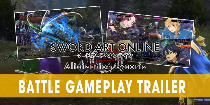 Sword Art Online: Alicization Lycoris, SAO: Alicization Lycoris, Bandai Namco, japan, release date, gameplay, us, north america, features, ps4, playstation 4, xbox one, update