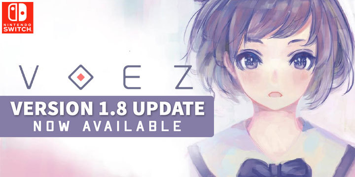 VOEZ, Switch, US, gameplay, features, release date, price, trailer, screenshots, Japan, version 1.8, update, Flyhigh Works