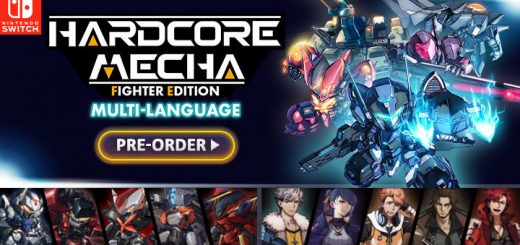 Hardcore Mecha Fighter Edition, Multi-Language, Hardcore Mecha, Code: Hardcore, Switch, Nintendo Switch, English, Multi-language, Asia release, Asia, release date, gameplay, features, price, pre-order, Game Source Entertainment