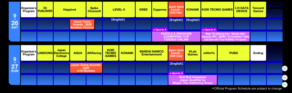 Tokyo Game Show, Tokyo game Show 2020, TGS 2020, TGS 2020 Livestream, What To Expect On TGS 2020, TGS 2020 Schedule