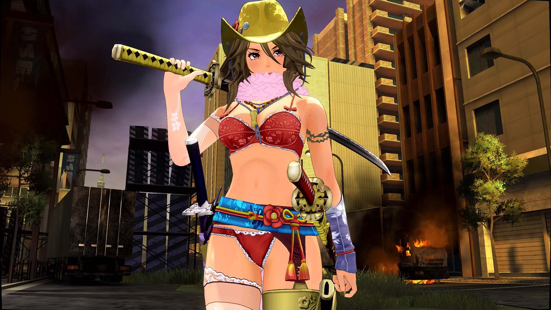 Onechanbara Origin, English, PS4, PlayStation 4, Asia, Multi-language, release date, gameplay, features, price, pre-order