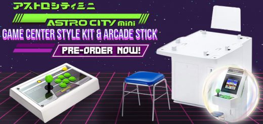 Astro City Mini, Retro, Sega, arcade, arcade stick, arcade cabinet, Astro City Mini Game Center Style Kit, Astro City Mini Arcade Stick, features, pre-order, price, Japan