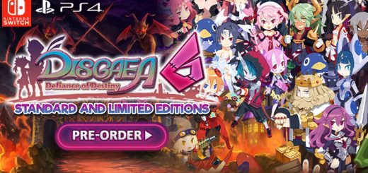 Disgaea, Disgaea 6, Disgaea 6: Defiance of Destiny, Nippon Ichi Software, Switch, Nintendo Switch, Japan, PS4, PlayStation 4, release date, gameplay, features, price, screenshots, trailer, Standard Edition, Limited Edition, Disgaea 6 [Limited Edition]