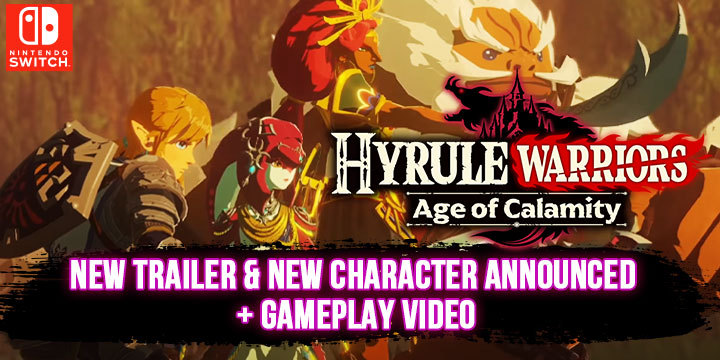 Hyrule Warriors, Hyrule Warriors: Age of Calamity, Nintendo Switch, Switch, US, Europe, Japan, Asia, gameplay, features, release date, price, trailer, screenshots, Nintendo, Koei Tecmo, TGS 2020, TGS, Tokyo Game Show, Tokyo Game Show 2020