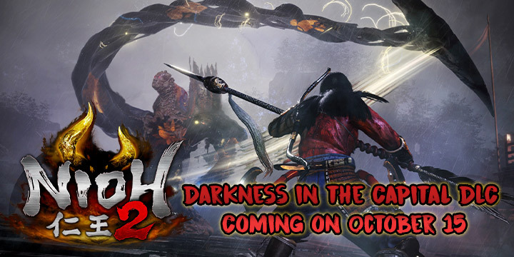 Nioh 2, Nioh, PlayStation 4, PS4, US, Koei Tecmo Games, Koei Tecmo, gameplay, features, release date, price, trailer, screenshots, Team Ninja, update, Darkness in the Capital, Tokyo Game Show, TGS, Tokyo Game Show 2020, DLC