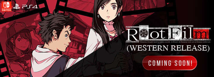 Root Film, PlayStation 4, Nintendo Switch, Japan, Kadokawa Games, ルートフィルム, PS4, Switch, features, gameplay, release date, screenshots, update, western release, US, Europe, PQube