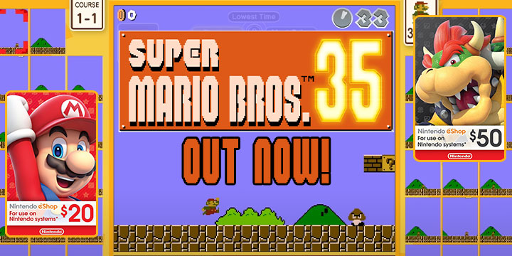 Super Mario Bros. 35, Digital Game, Mario Battle Royale Game, Switch, Nintendo Switch, release date, announcement trailer, Gameplay