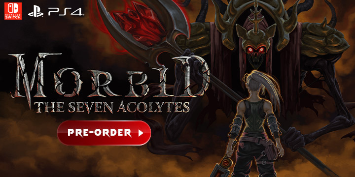 Morbid: The Seven Acolytes, PlayStation 4, Nintendo Switch, PS4, Switch, Merge Games, Europe, gameplay, features, release date, price, trailer, screenshots