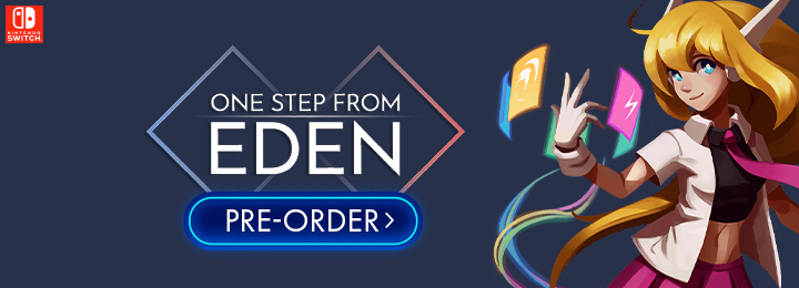 One Step from Eden, Flyhigh Works, Nintendo Switch, switch, release date, features, pre-order, price, Japan, physical release, physical, ワンステップフロムエデン