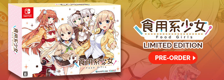 Food Girls, Food Girls English, multi-language, release date, gameplay, price, pre-order, Limited Edition, Asia, Japan, Nintendo Switch, Switch, Southeast Asia