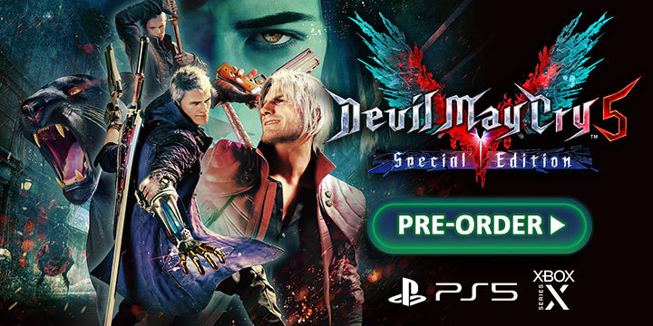 Devil May Cry 5 Special Edition Physical Release Now Open for Pre-order!