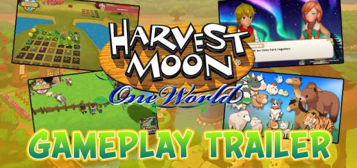 Harvest Moon: One World, Harvest Moon, Rising Star Games, trailer, features, Europe, North America, US, Nintendo Switch, Switch, gameplay, update