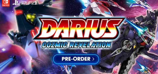 Darius Cozmic Revelation, Darius, Strictly Limited Games, Taito, PS4, Nintendo Switch, release date, Japan, pre-order, regular edition, limited edition, G-Darius HD, Dariusburst Another Chronicle EX+