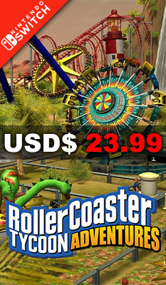 RollerCoaster Tycoon Adventures Atari