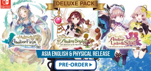 Atelier Mysterious Trilogy Deluxe Pack (English), Atelier Mysterious Trilogy DX, Atelier Mysterious Trilogy, Nintendo Switch, Asia English, English, Koei Tecmo, Gust, Asia version, pre-order, price, trailer, screenshots