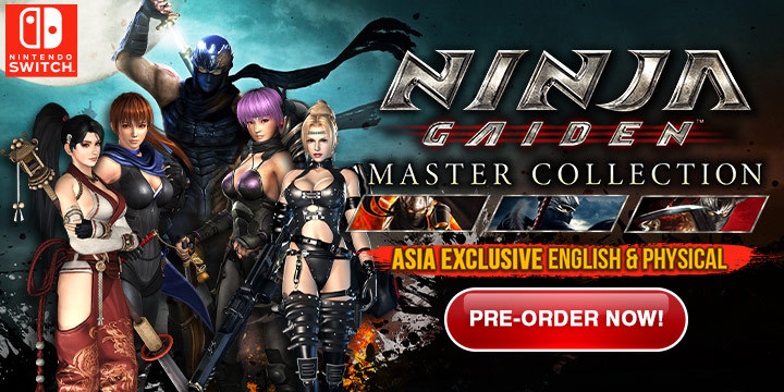 Ninja Gaiden: Master Collection, Ninja Gaiden, Nintendo Switch, Switch, Asia, Koei Tecmo, gameplay, features, release date, price, trailer, screenshots, English support