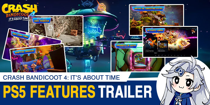 Crash Bandicoot 4, Crash Bandicoot, Crash Bandicoot 4: It's About Time, Activision, PlayStation 4, Xbox One, US, gameplay, features, release date, price, trailer, screenshots, update, PS5, XSX, PlayStation 5, Xbox Series, Switch, PC