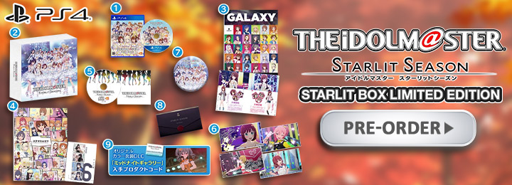 The Idolm@ster: Starlit Season, The Idolmaster: Starlit Season, PlayStation 4, PS4, gameplay, release date, price, trailer, Japan, pre-order now, Bandai Namco, Standard Edition, Limited Edition, Starlit Box Limited Edition, The IdolMaster