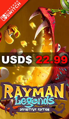 Rayman Legends: Definitive Edition (Spanish Cover) 