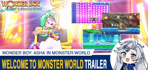 Wonder Boy, Wonder Boy: Asha in Monster World, ワンダーボーイ　アーシャ・イン・モンスターワールド, Nintendo Switch, Switch, Japan, gameplay, features, release date, price, trailer, screenshots, G Choice, update