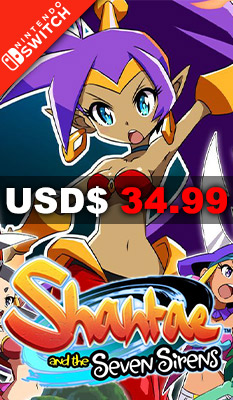 Shantae and the Seven Sirens (English) Arc System Works