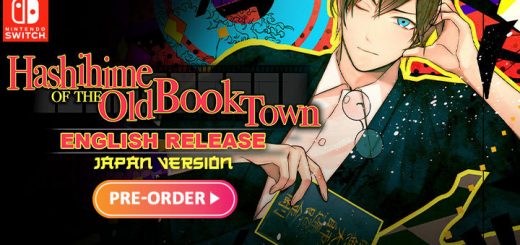 Hashihime of the Old Book Town, 古書店街の橋姫 々, ADELTA, Dramatic Create, Nintendo Switch, release date, game story, game overview, price, pre-order, visual novel, Japan, English, trailer, screenshots, features