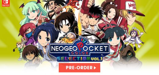 NeoGeo Pocket Color Selection Vol. 1 (English), NeoGeo Pocket Color Selection Vol. 1, Neo Geo Pocket Color, Switch, Nintendo Switch, release date, features, screenshots, pre-order now, Europe, Japan, Asia, EU, English, SNK
