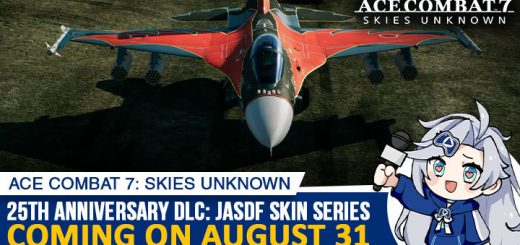 Ace Combat 7: Skies Unknown, Bandai Namco, PlayStation 4, PlayStation VR, Xbox One, PS4, PSVR, XONE, US, Europe, Japan, update, DLC, “25th Anniversary DLC: JASDF Skin Series