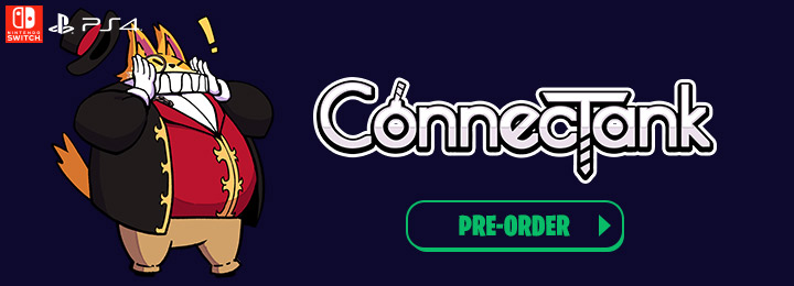ConnecTank (English), ConnecTank, ConnecTank English, Connect Tank, PS4, PlayStation 4, Switch, Nintendo Switch, Asia, North America, US, gameplay, features, release date, price, trailer, screenshots, Pre-order, Natsume, YummyYummyTummy