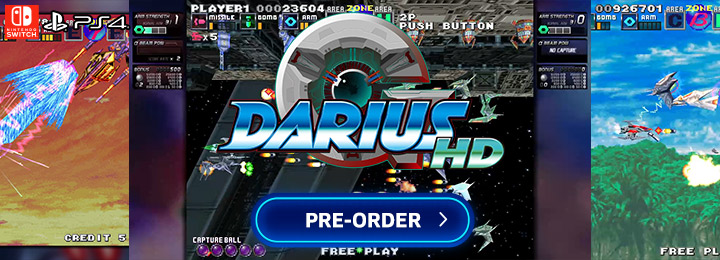 G-Darius HD, G-Darius, G-Darius Remaster, G-Darius Remastered, G-Darius Remake, PS4, PlayStation 4, Switch, Nintendo Switch, Europe, gameplay, features, release date, price, trailer, screenshots, Pre-order, ININ Games, Taito