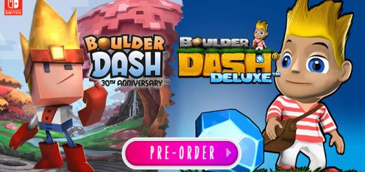 Boulder Dash Ultimate Collection, Boulder Dash 30th Anniversary, Boulder Dash Deluxe, Boulder Dash, US, North America, Nintendo Switch, Switch, gameplay, features, release date, price, screenshots