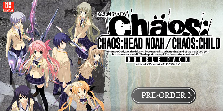 Chaos;Head Noah / Chaos;Child Double Pack For The Nintendo Switch