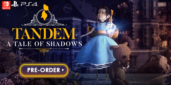 Tandem: A Tale of Shadows, platform,PS4, Playstation 4, Switch, Nintendo Switch, release date, trailer, screenshots, pre-order now, EU