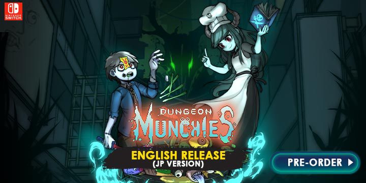 Dungeon Munchies , Nintendo Switch, Switch, release date, trailer, screenshots, pre-order now, Japan,english
