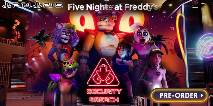 Five Nights at Freddy's Security Breach, Steel Wool Games, Maximum Games, PlayStation 5, PlayStation 4, US, Europe, gameplay, features, release date, price, trailer, screenshots, Five Nights at Freddys
