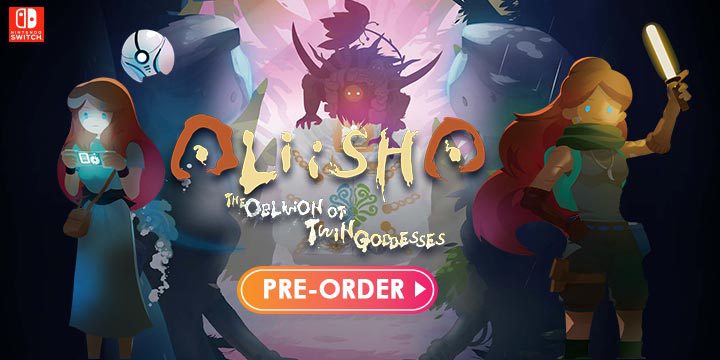 Aliisha: The Oblivion of Twin Goddesses, Adventure, Switch, Nintendo Switch, release date, trailer, screenshots, pre-order now, EU