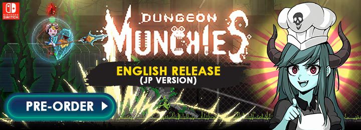 Dungeon Munchies , Nintendo Switch, Switch, release date, trailer, screenshots, pre-order now, Japan,english