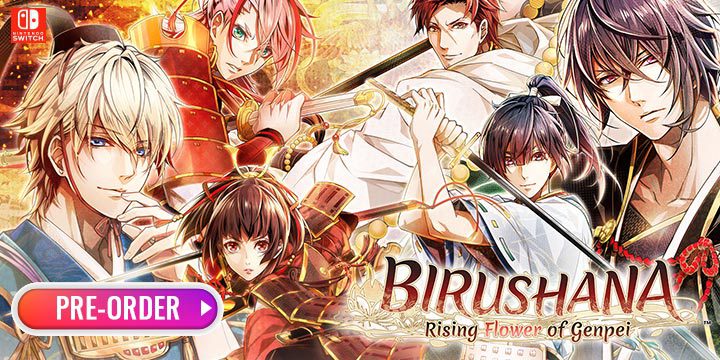 Birushana: Rising Flower of Genpei, Nintendo Switch, Switch, US, Europe, Switch, Idea Factory, gameplay, features, release date, price, trailer