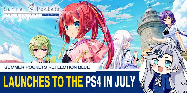 Summer Pockets: Reflection Blue, Summer Pockets, Nintendo Switch, Switch, Japan, gameplay, features, release date, price, trailer, screenshots, update, PS4, PlayStation 4