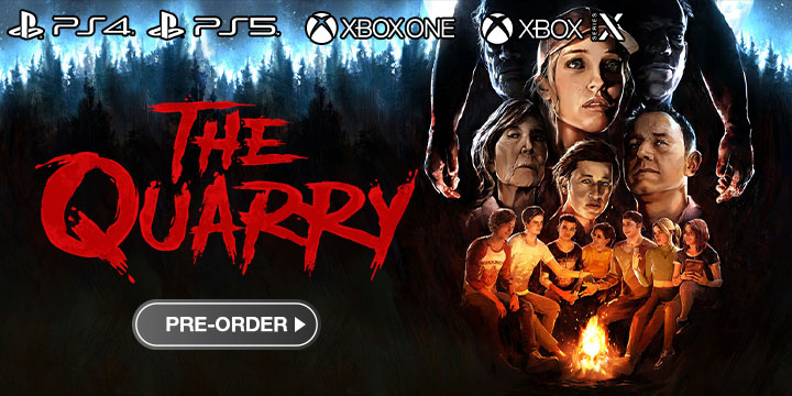 The Quarry, PS5, PlayStation 5, PS4, PlayStation 4, XONE, Xbox One, Xbox Series, XSX, pre-order, US, North America, EU, Europe, Japan, screenshots, trailer, 2K Games, Supermassive Games, features