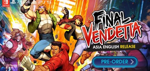 Final Vendetta (English), Final Vendetta, Final Vendetta English, PlayStation 4, PS4, PlayStation 4, Switch, Nintendo Switch, PS5, PlayStation 5, release date, trailer, screenshots, pre-order now, Asia, English Release