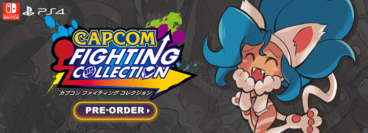 Capcom Fighting Collection, Switch, Nintendo Switch, PS4, PlayStation 4, release date, game overview, Japan, pre-order now, price, screenshots, features, trailer, Capcom, カプコン ファイティング コレクション