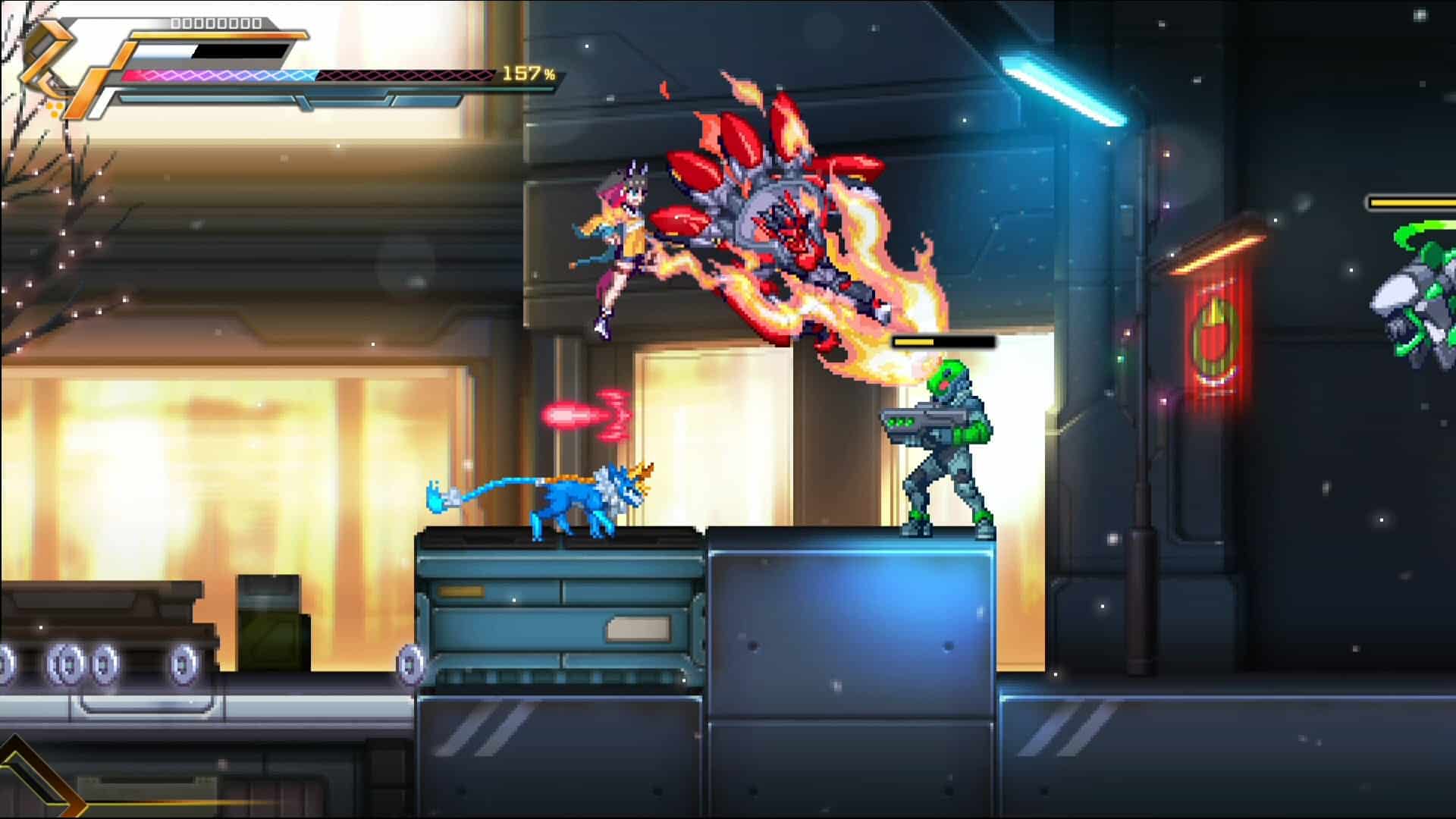 Azure Striker Gunvolt 3, - Azure Striker - Gunvolt 3, Armed Blue: Gunvolt 3, Armed Blue: Gunvolt 3 Gibs, Switch, Nintendo Switch, release date, game overview, Japan, pre-order now, price, screenshots, features, trailer, Asia, Inti Creates
