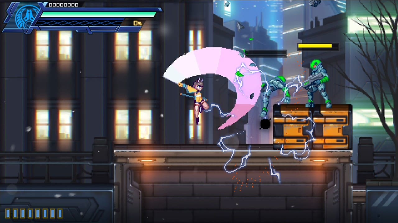Azure Striker Gunvolt 3, - Azure Striker - Gunvolt 3, Armed Blue: Gunvolt 3, Armed Blue: Gunvolt 3 Gibs, Switch, Nintendo Switch, release date, game overview, Japan, pre-order now, price, screenshots, features, trailer, Asia, Inti Creates
